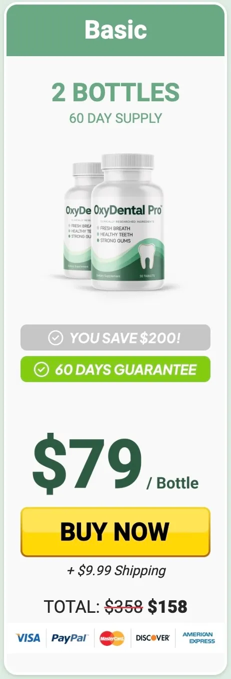 OxyDental Pro 2 bottles